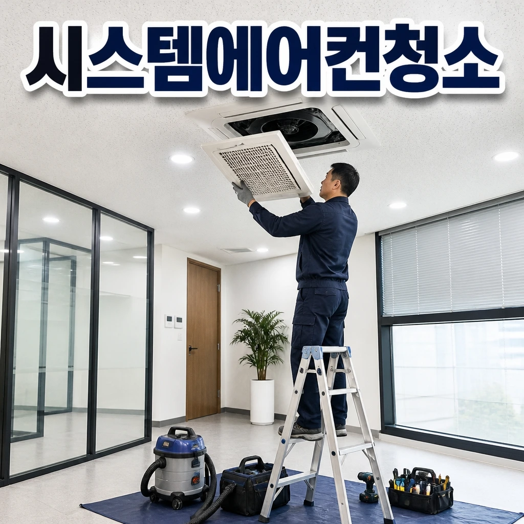강원특별자치도 동해시 이로동 에어컨청소비용 - 시스템에어컨청소 관련 상담 안내 이미지